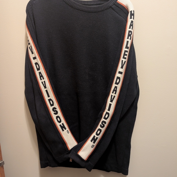 Vintage 90s Harley-Davidson Black Sweater